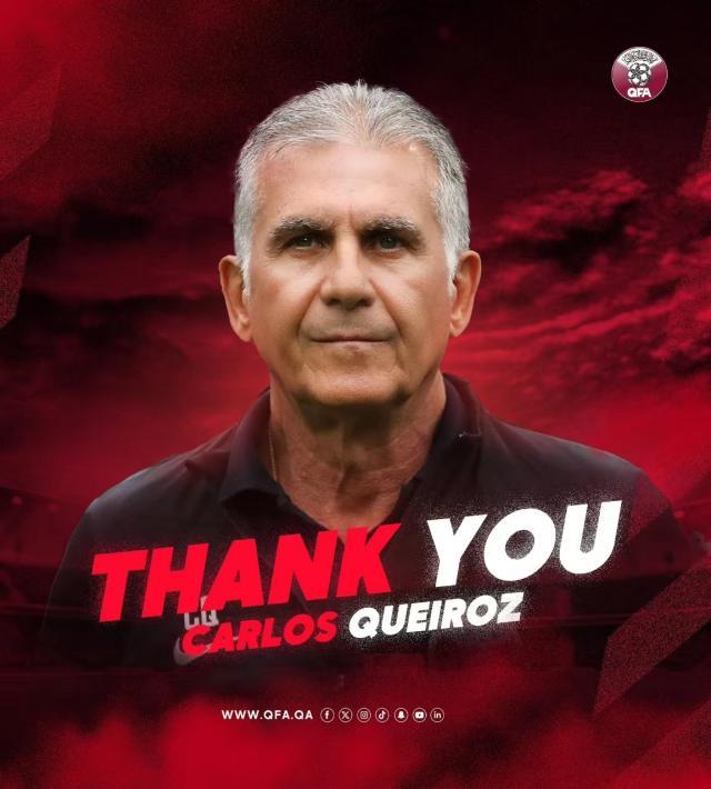 离大谱!奎罗斯带不动主动辞职 卡塔尔临阵换帅